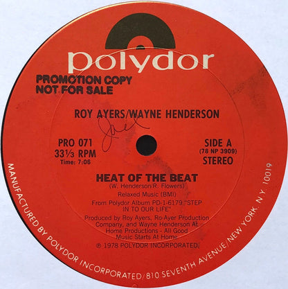 Roy Ayers / Wayne Henderson : Heat Of The Beat (12", Promo)