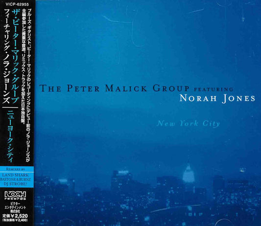 The Peter Malick Group Featuring Norah Jones : New York City (CD, Album, Promo)