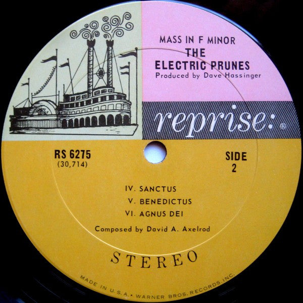 The Electric Prunes : Mass In F Minor (LP, Album, Ter)