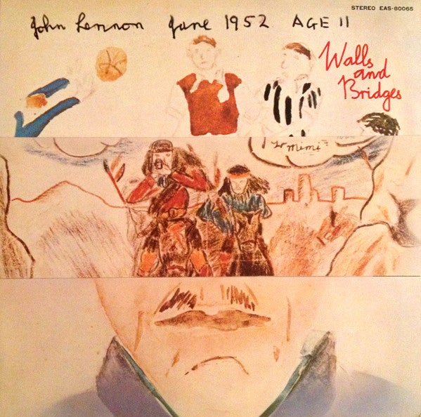 John Lennon = ジョン・レノン* : Walls And Bridges = 心の壁、愛の橋 (LP, Album)