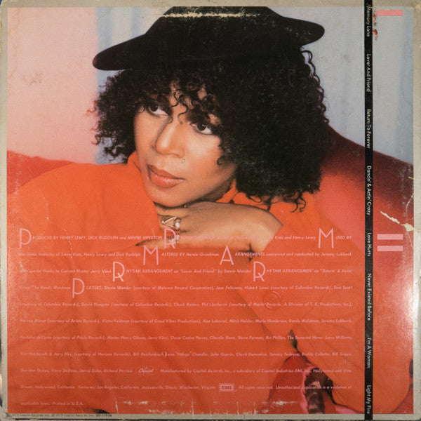 Minnie Riperton : Minnie (LP, Album, Jac)
