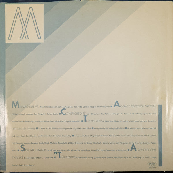 Minnie Riperton : Minnie (LP, Album, Jac)