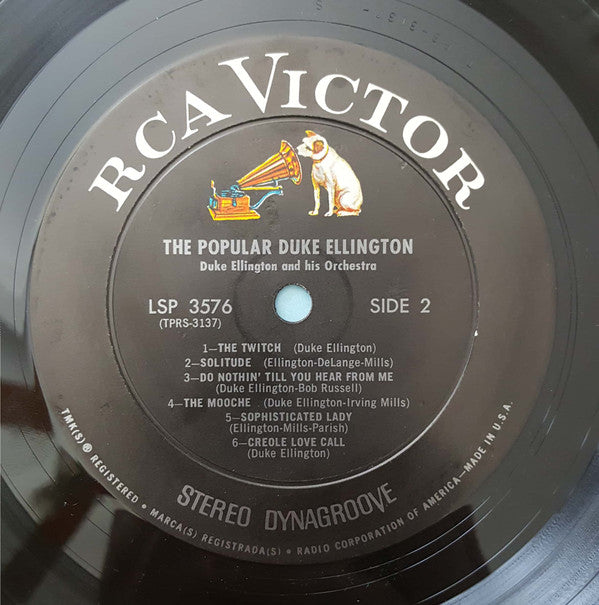 Duke Ellington And His Orchestra : The Popular Duke Ellington (LP, Album, Ind)