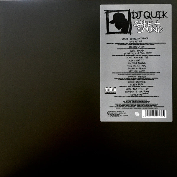 DJ Quik : Safe + Sound (2xLP, Album, RE, RM)
