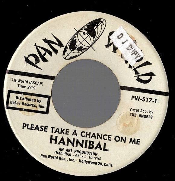 Hannibal* : Please Take A Chance On Me / Love Is Funny (7", Single)
