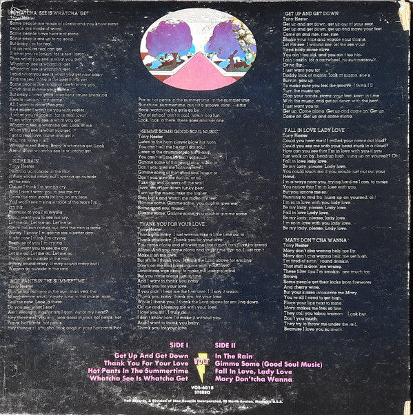 The Dramatics : Whatcha See Is Whatcha Get (LP, Album, Son)