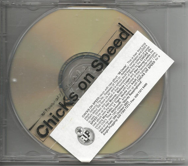 Chicks On Speed : 99 ¢ (CD, Album, Promo)