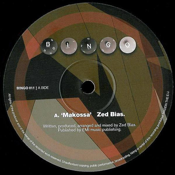 Zed Bias & Principle* : Makossa / Voicemail (12")