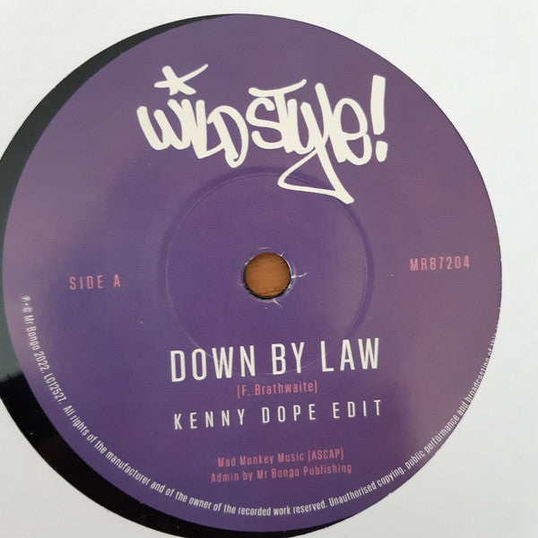 Fab 5 Freddy : Down By Law / Subway Beat (7", RE)