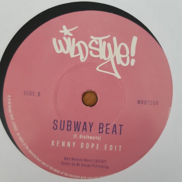 Fab 5 Freddy : Down By Law / Subway Beat (7", RE)