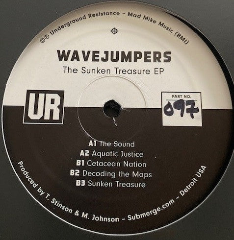 Wavejumpers : The Sunken Treasure EP (12", EP, TP)