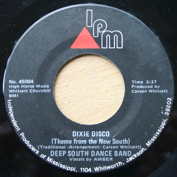 Amber (16) With The Deep South Dance Band : Dancin' Place / Dixie Disco (7")