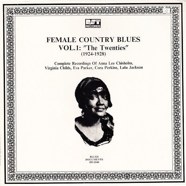Various : Female Country Blues Vol. 1: The Twenties (1924-1928) (LP, Comp, Mono, RM)