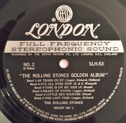 The Rolling Stones : The Rolling Stones Golden Album (LP, Comp, Gat)