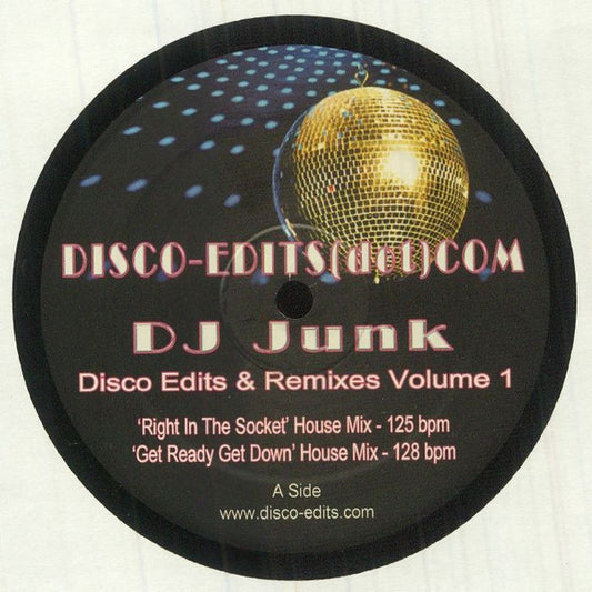 DJ Junk : Disco Edits & Remixes Volume 1 (12", Maxi)