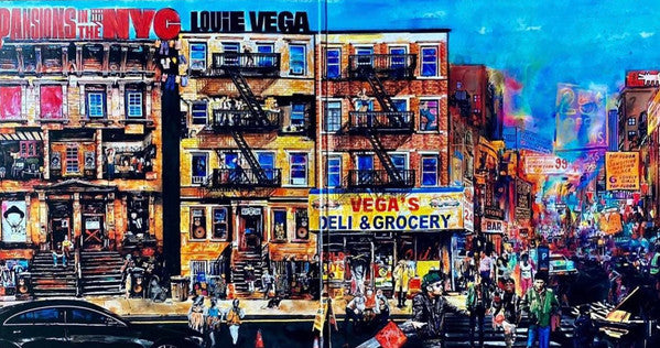 Louie Vega : Expansions In The NYC (4x12", Album)