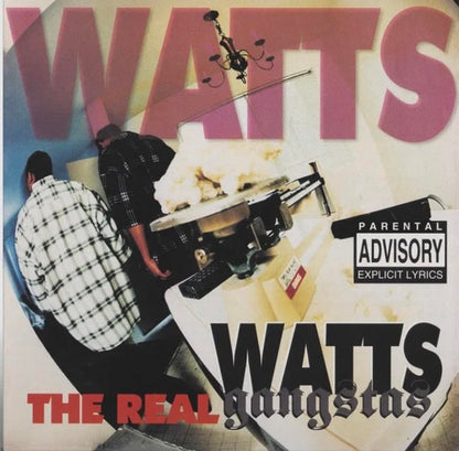 Watts Gangstas : The Real (LP, Album, Ltd, Num, RE, 180)
