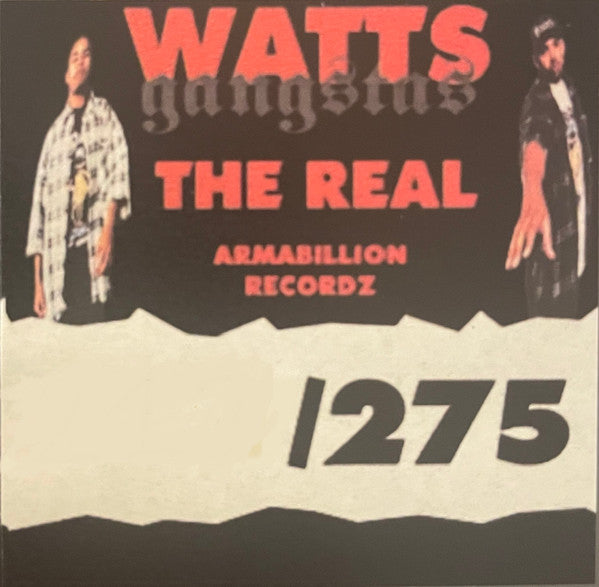 Watts Gangstas : The Real (LP, Album, Ltd, Num, RE, 180)