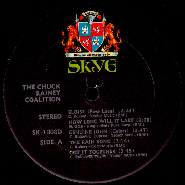 The Chuck Rainey Coalition : The Chuck Rainey Coalition (LP, Album)