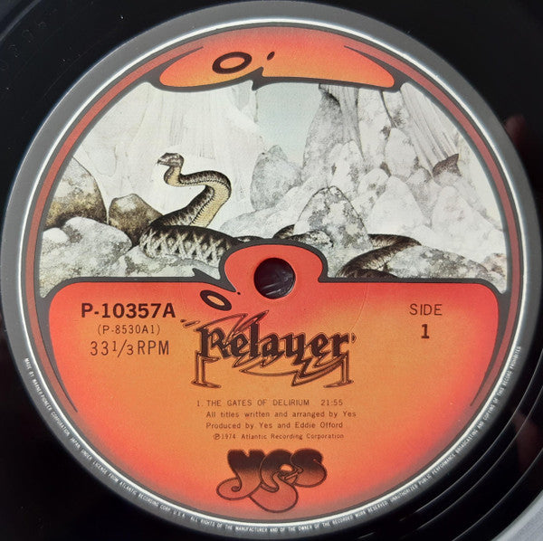 Yes : Relayer (LP, Album, RE)