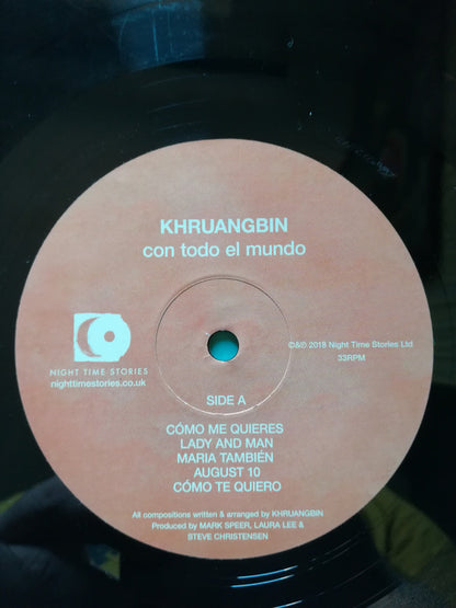 Khruangbin : Con Todo El Mundo (LP, Album, RE, RP)