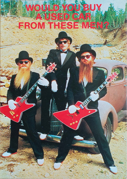 ZZ Top : Sharp Dressed Man (12", Single, Pos)