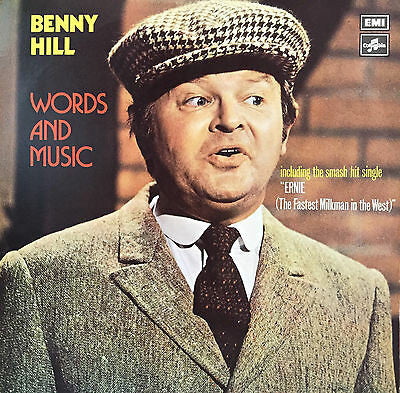 Benny Hill : Words And Music (LP, Comp)