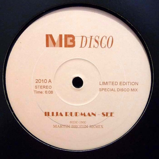 Ilija Rudman : See (10", Ltd)