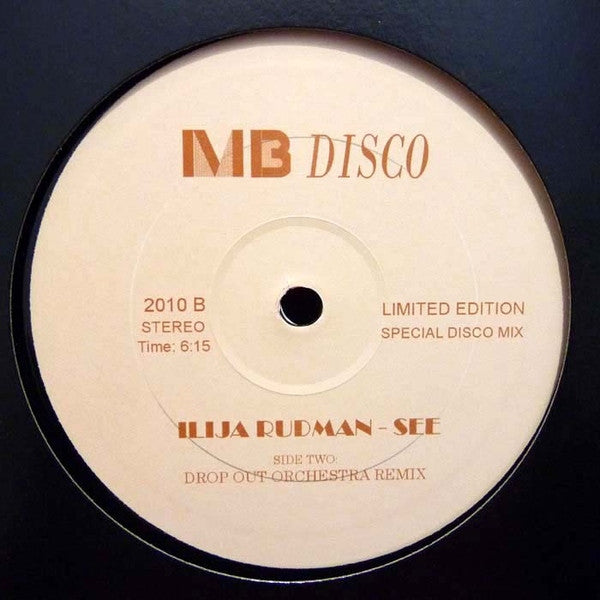 Ilija Rudman : See (10", Ltd)