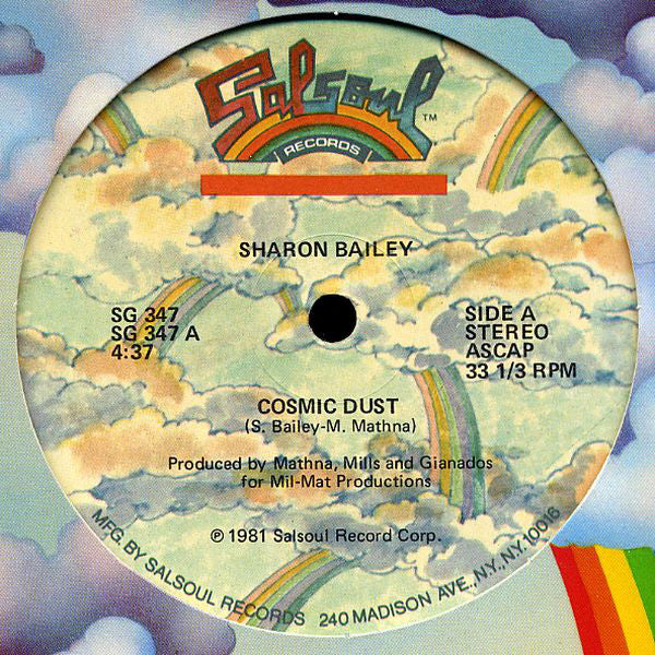 Sharon Bailey : Cosmic Dust (12", Single)