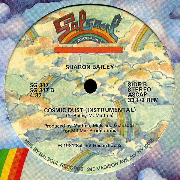 Sharon Bailey : Cosmic Dust (12", Single)