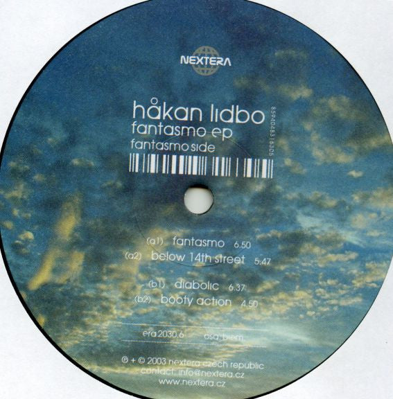 Håkan Lidbo : Fantasmo EP (12", EP)