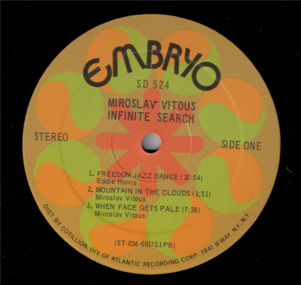 Miroslav Vitous : Infinite Search (LP, Album, PR )