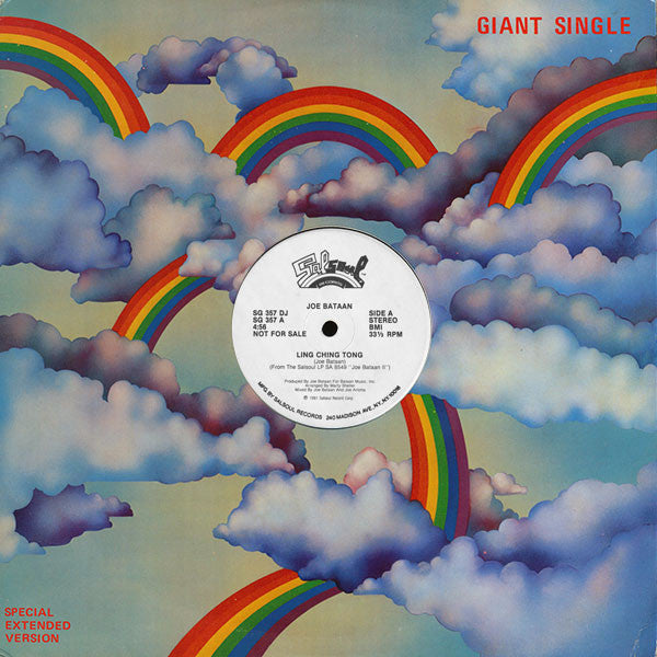 Joe Bataan : Ling Ching Tong (12", Single, Promo)