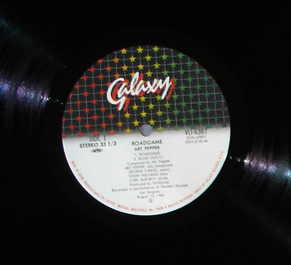 Art Pepper : Roadgame (LP, Album)
