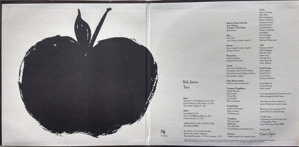 Bob James : Two (LP, Album, San)