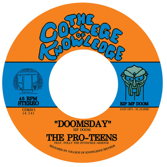 The Pro-Teens (2) : Doomsday / Curls  (7")