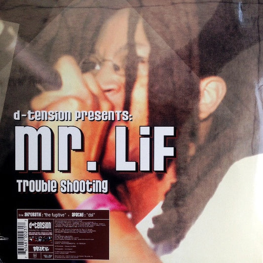 D-Tension (2) Presents Akrobatik / Apathy / Mr. Lif : The Fugitive / D.S.L. / Trouble Shooting (12", Single)