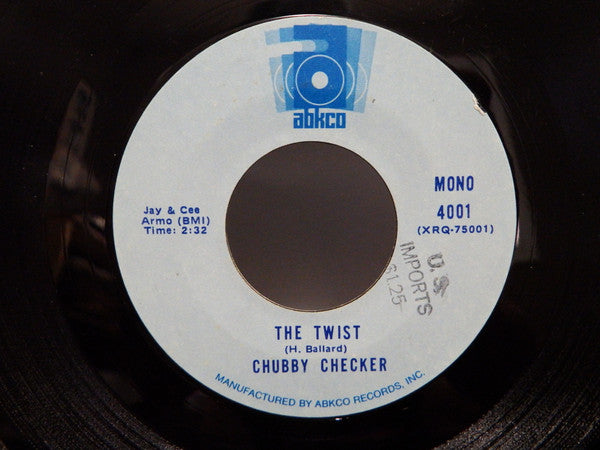 Chubby Checker : The Twist / Loddy Lo (7", Mono, Styrene, Ter)