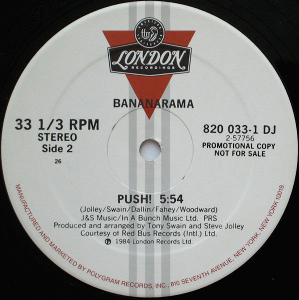 Bananarama : Robert De Niro's Waiting... (12", Single, Promo)