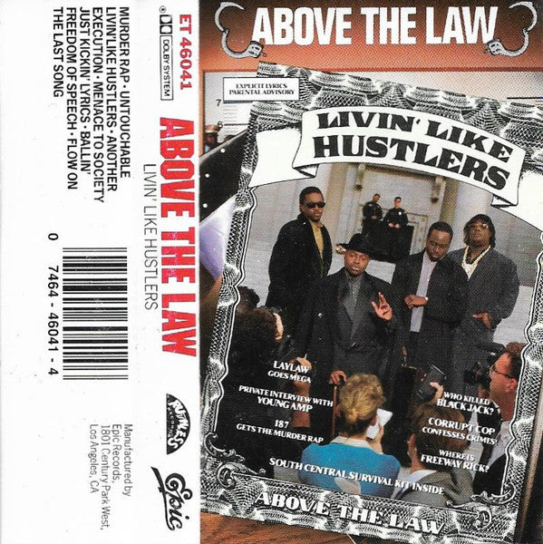 Above The Law : Livin' Like Hustlers (Cass, Album, Dol)