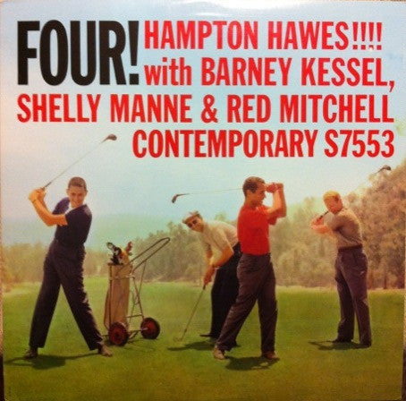 Hampton Hawes : Four! (LP, RE)