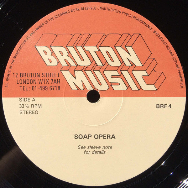 Various : Soap Opera (LP)