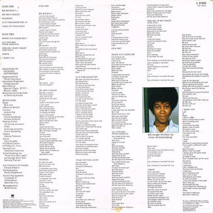 Joan Armatrading : Me Myself I (LP, Album)