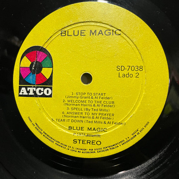 Buy Blue Magic : Blue Magic (LP, Album) Online for a great price – Wax ...