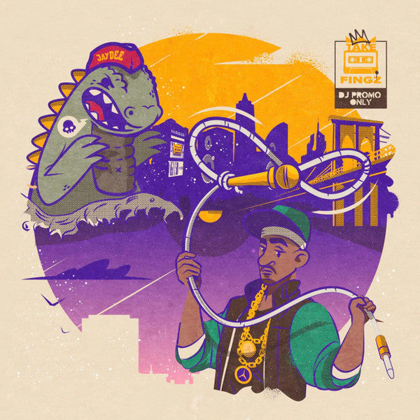 DJ Katch (2) : Let The Funk Hit Em / 90% Of Main Source (7", Ltd)