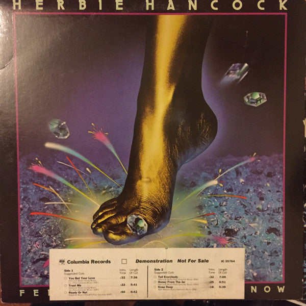 Herbie Hancock : Feets Don't Fail Me Now (LP, Album, Promo)