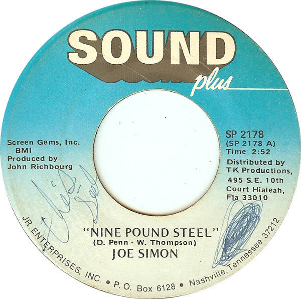 Joe Simon : Nine Pound Steel (7")