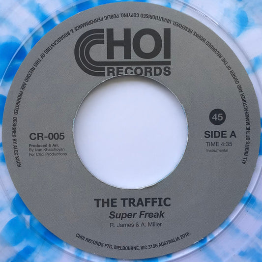 The Traffic : Super Freak (7", Single, Ltd, RP, Cle)