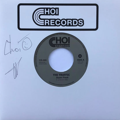 The Traffic : Super Freak (7", Single, Ltd, RP, Cle)